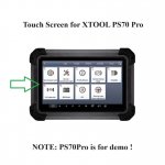 Touch Screen Digitizer Replacement for XTOOL PS70 PRO Scanner